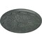 Ekena Millwork Artis Ceiling Medallion, Hand-Painted Athenian Green Crackle, 27 1/8"OD x 2 5/8"P CM27ARAGC - alternate 2